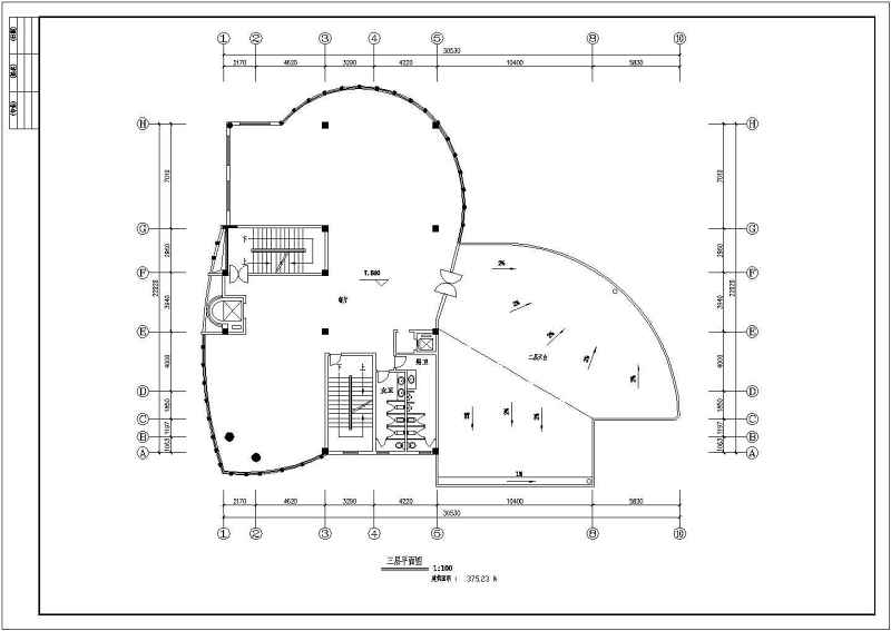 某<a href=https://www.yitu.cn/sketchup/canting/index.html target=_blank class=infotextkey><a href=https://www.yitu.cn/su/7825.html target=_blank class=infotextkey>餐厅</a></a>建筑<a href=https://www.yitu.cn/su/7590.html target=_blank class=infotextkey>设计</a>cad全套施工图