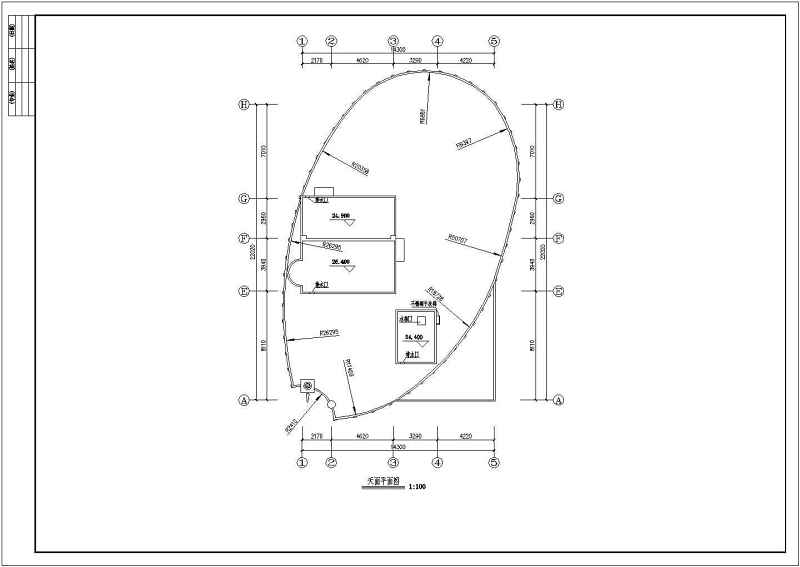 某<a href=https://www.yitu.cn/sketchup/canting/index.html target=_blank class=infotextkey><a href=https://www.yitu.cn/su/7825.html target=_blank class=infotextkey>餐厅</a></a>建筑<a href=https://www.yitu.cn/su/7590.html target=_blank class=infotextkey>设计</a>cad全套施工图