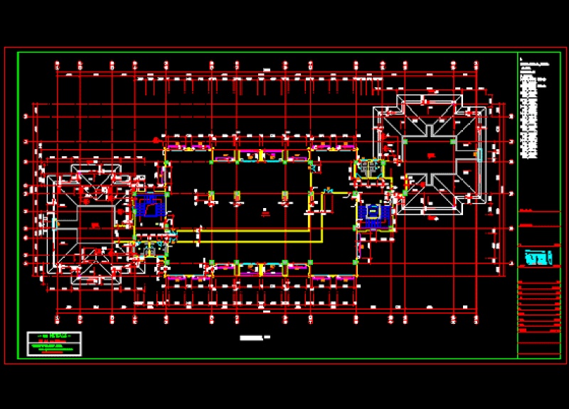 上海某高档<a href=https://www.yitu.cn/su/7130.html target=_blank class=infotextkey><a href=https://www.yitu.cn/su/7987.html target=_blank class=infotextkey>小区</a>规划</a>及会所施工图