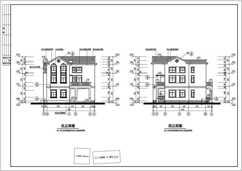 某<a href=https://www.yitu.cn/su/7872.html target=_blank class=infotextkey>地</a>3层砌体结构独栋别墅建筑专业施工图<a href=https://www.yitu.cn/su/7590.html target=_blank class=infotextkey>设计</a>