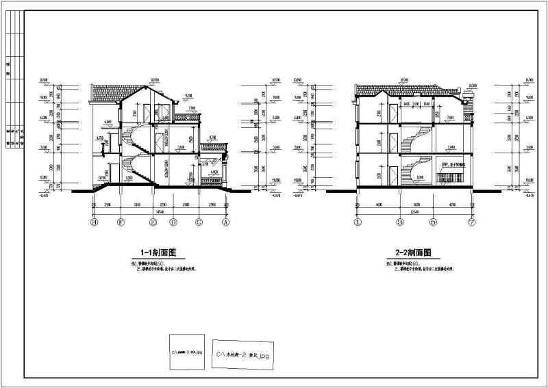 某<a href=https://www.yitu.cn/su/7872.html target=_blank class=infotextkey>地</a>3层砌体结构独栋别墅建筑专业施工图<a href=https://www.yitu.cn/su/7590.html target=_blank class=infotextkey>设计</a>