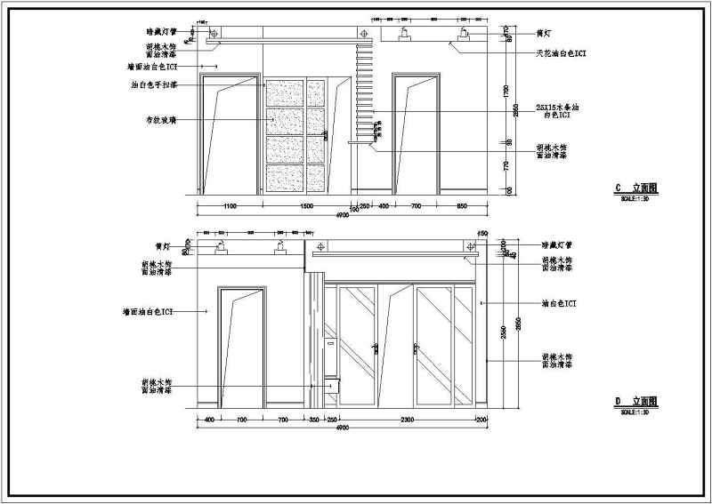 某两室两厅住宅装修<a href=https://www.yitu.cn/su/7590.html target=_blank class=infotextkey>设计</a>方案图