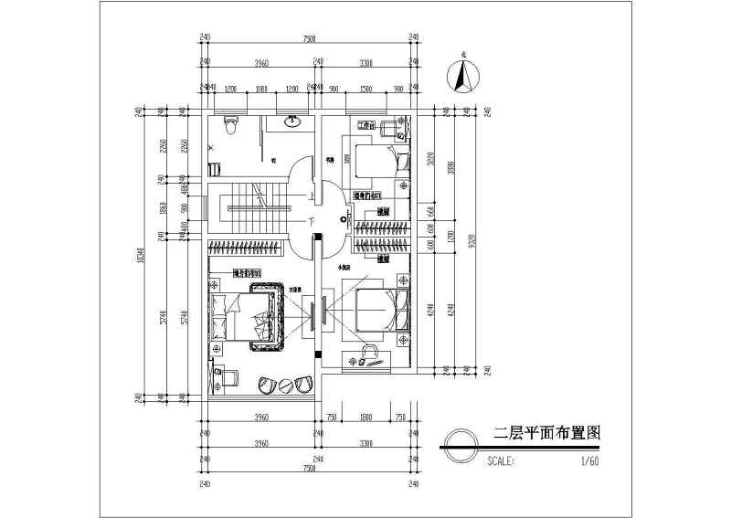 某私<a href=https://www.yitu.cn/su/8090.html target=_blank class=infotextkey>人</a>别墅住宅室内建筑装修<a href=https://www.yitu.cn/su/7590.html target=_blank class=infotextkey>设计</a>方案图