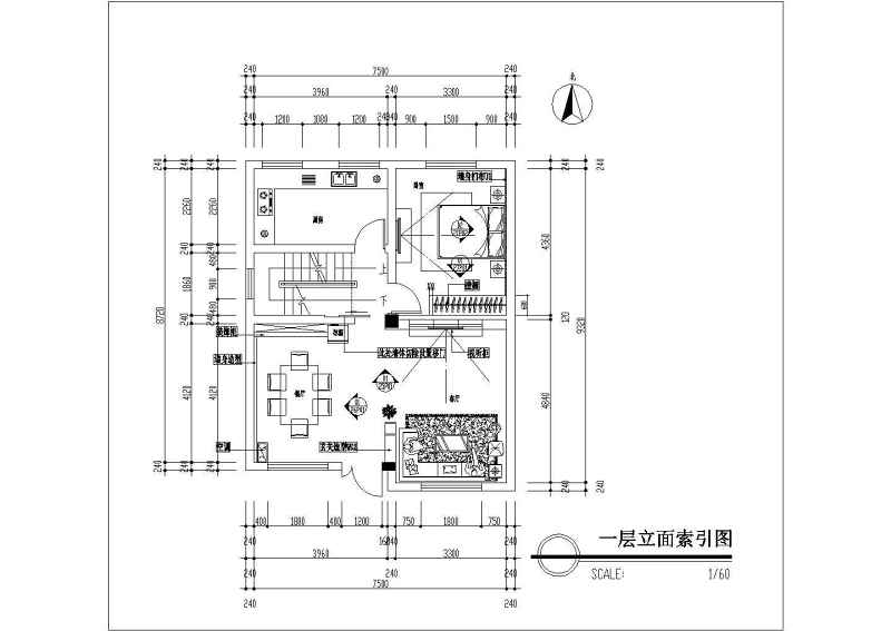 某私<a href=https://www.yitu.cn/su/8090.html target=_blank class=infotextkey>人</a>别墅住宅室内建筑装修<a href=https://www.yitu.cn/su/7590.html target=_blank class=infotextkey>设计</a>方案图