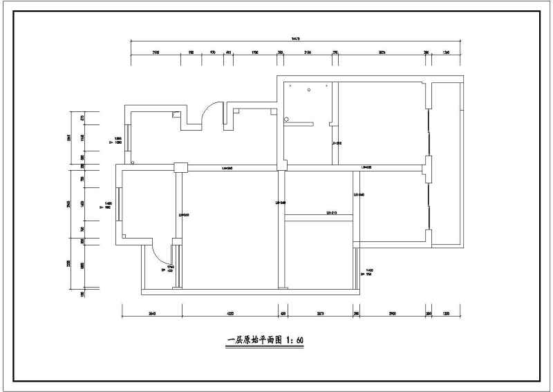 室内建筑装修<a href=https://www.yitu.cn/su/7590.html target=_blank class=infotextkey>设计</a>全套施工图