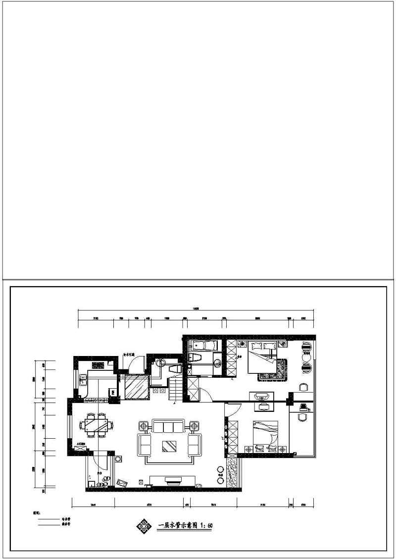 室内建筑装修<a href=https://www.yitu.cn/su/7590.html target=_blank class=infotextkey>设计</a>全套施工图