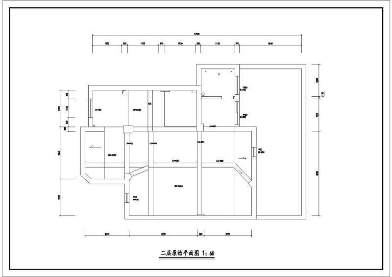 室内建筑装修<a href=https://www.yitu.cn/su/7590.html target=_blank class=infotextkey>设计</a>全套施工图