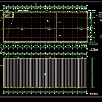 某工厂办公楼厂房传达室设计全套建施图附效果图