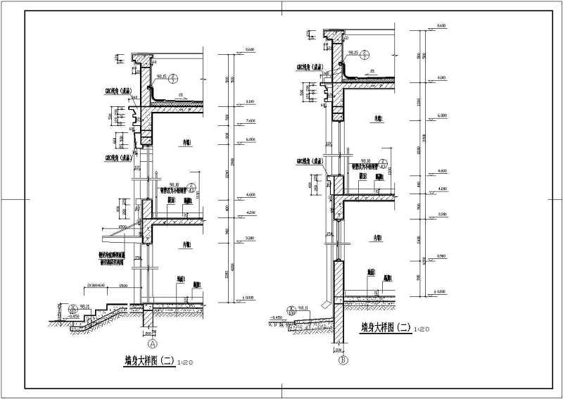 某二层<a href=https://www.yitu.cn/su/7488.html target=_blank class=infotextkey>商业<a href=https://www.yitu.cn/su/8159.html target=_blank class=infotextkey>楼</a></a><a href=https://www.yitu.cn/su/7590.html target=_blank class=infotextkey>设计</a>cad建筑施工图