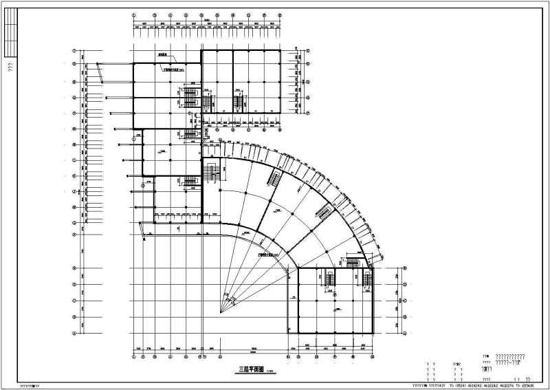 某六层混合结构商业用房建筑<a href=https://www.yitu.cn/su/7590.html target=_blank class=infotextkey>设计</a>cad施工图