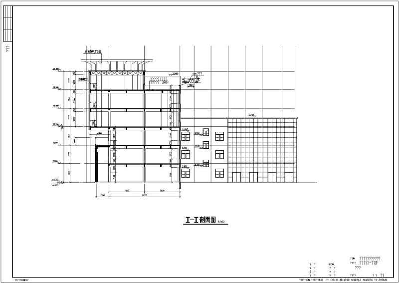 某六层混合结构商业用房建筑<a href=https://www.yitu.cn/su/7590.html target=_blank class=infotextkey>设计</a>cad施工图