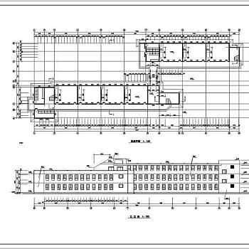 某小学教学楼建筑设计施工图（含总图）