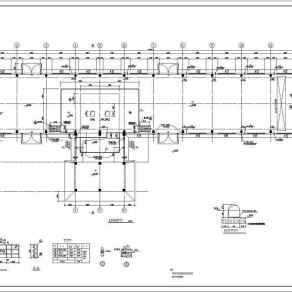 某地多层框架结构厂房结构设计施工图