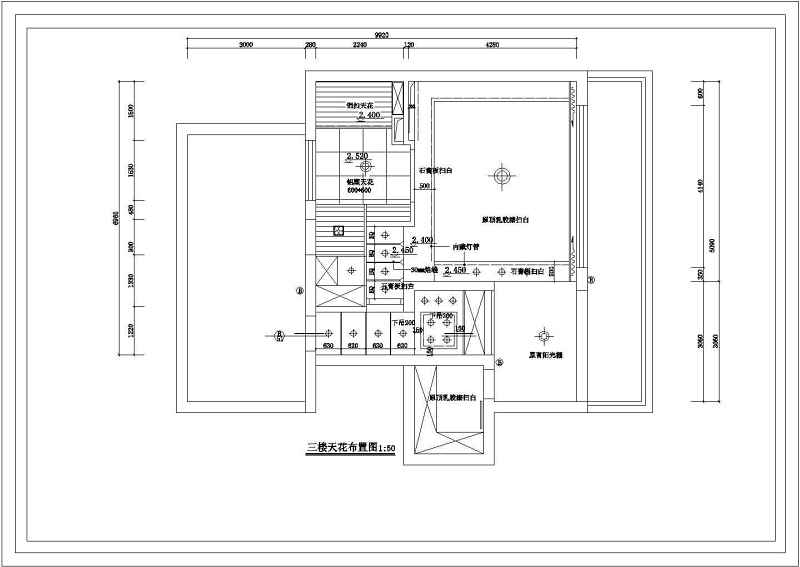 某三层现代别墅装修全套<a href=https://www.yitu.cn/su/7590.html target=_blank class=infotextkey>设计</a>施工图