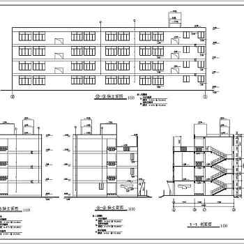 某地多层小学教学楼建筑施工图