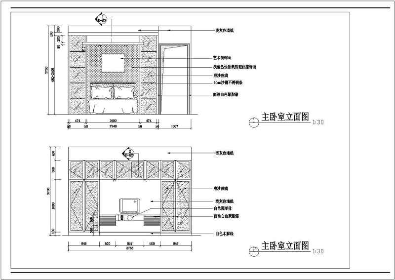 某两室两厅装修<a href=https://www.yitu.cn/su/7590.html target=_blank class=infotextkey>设计</a>施工图