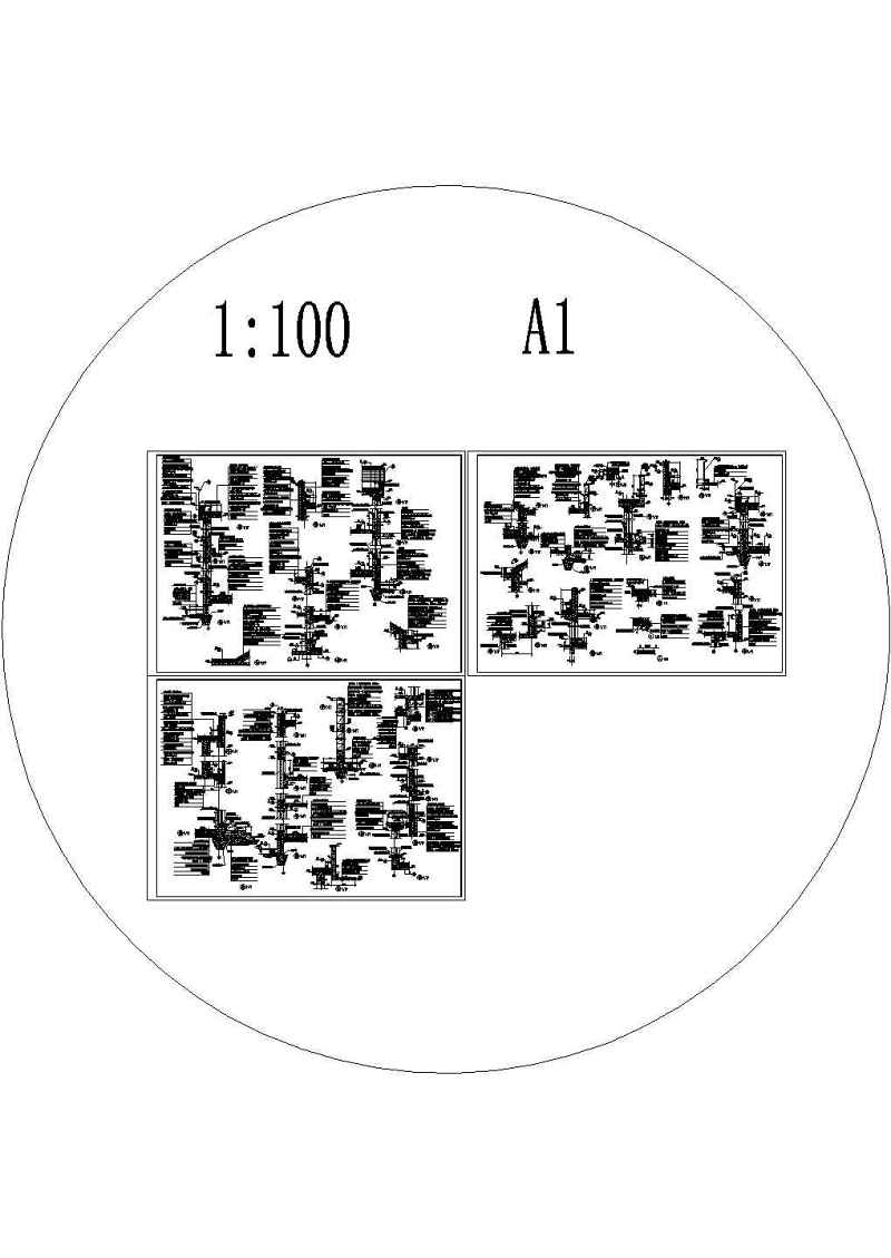 万科经典<a href=https://www.yitu.cn/su/7580.html target=_blank class=infotextkey>多层住宅</a>（平、立、剖、节点）