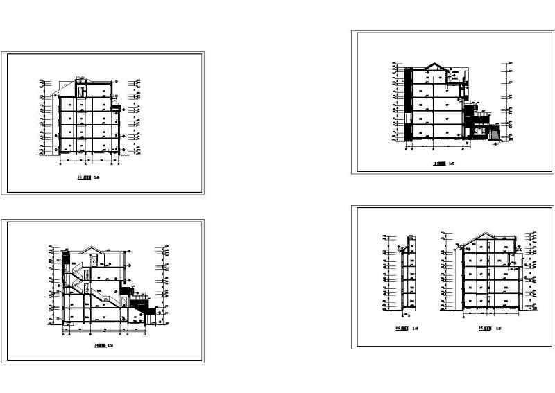 万科经典<a href=https://www.yitu.cn/su/7580.html target=_blank class=infotextkey>多层住宅</a>（平、立、剖、节点）