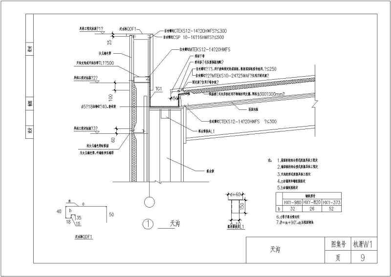 多种类型<a href=https://www.yitu.cn/su/8096.html target=_blank class=infotextkey>钢结构</a>收边节点大样构造详图