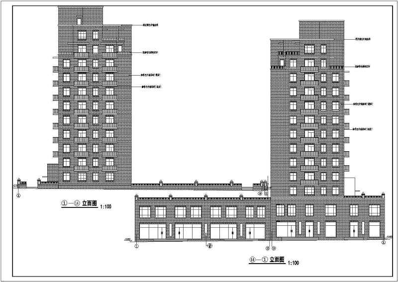 某十一层<a href=https://www.yitu.cn/su/7637.html target=_blank class=infotextkey>框架</a>结构住宅<a href=https://www.yitu.cn/su/8159.html target=_blank class=infotextkey>楼</a>建筑<a href=https://www.yitu.cn/su/7590.html target=_blank class=infotextkey>设计</a>方案图