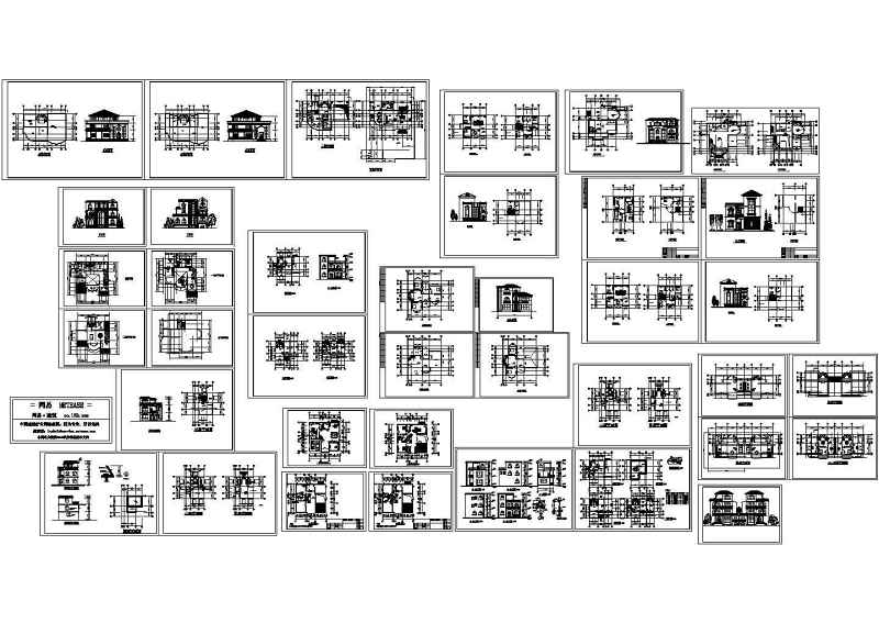 12个别墅<a href=https://www.yitu.cn/su/7590.html target=_blank class=infotextkey>设计</a>方案