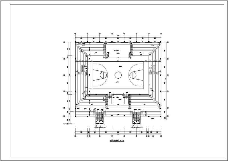 <a href=https://www.yitu.cn/su/7637.html target=_blank class=infotextkey>框架</a>结构体艺馆建施图