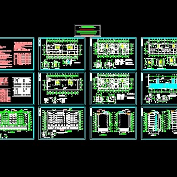 多层住宅施工图全套