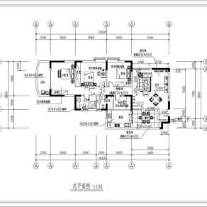小高层样板房装修设计施工图