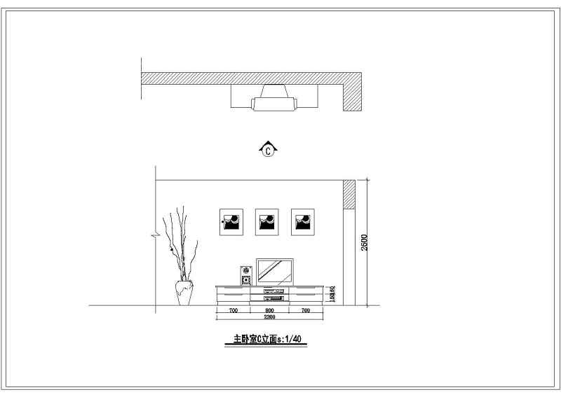 某<a href=https://www.yitu.cn/su/7872.html target=_blank class=infotextkey>地</a>两室两厅装修<a href=https://www.yitu.cn/su/7590.html target=_blank class=infotextkey>设计</a>施工图