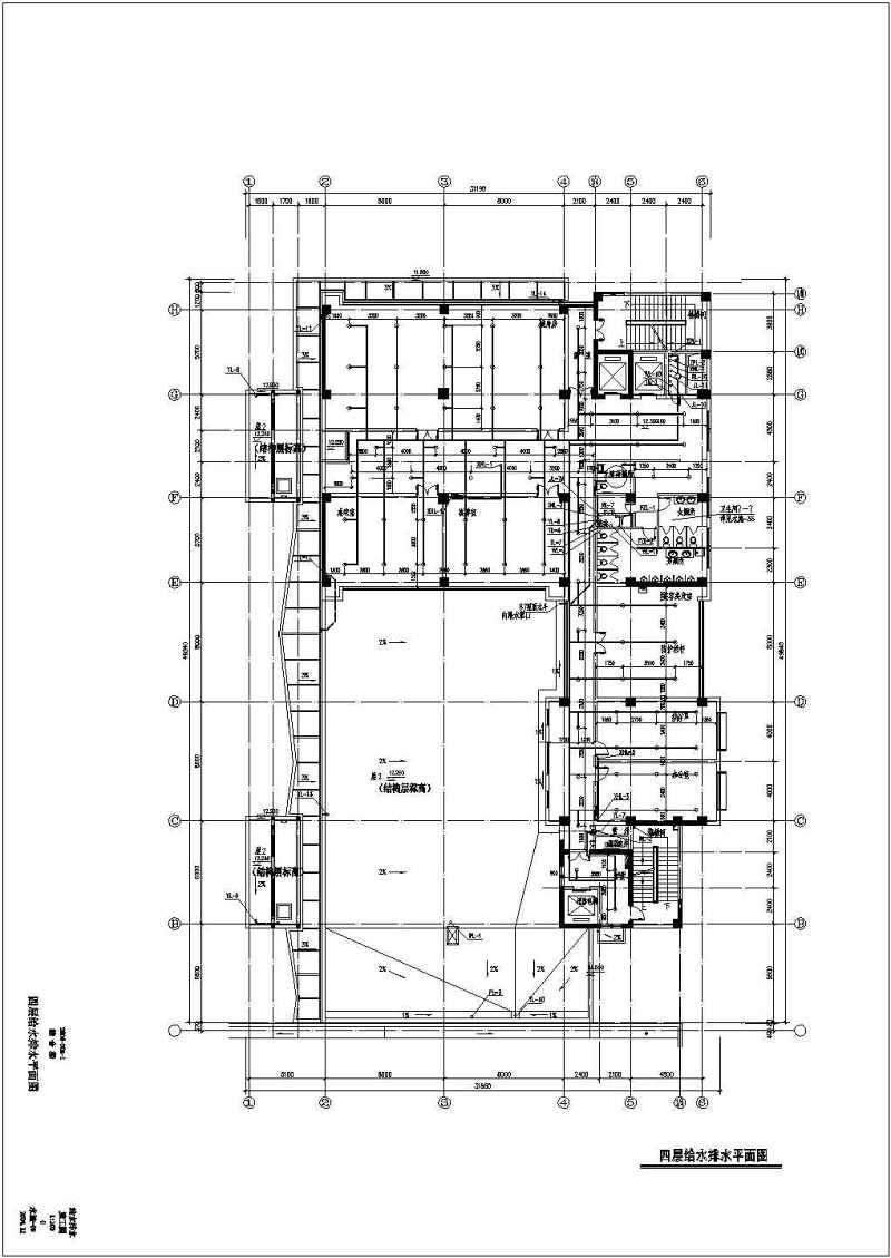 某<a href=https://www.yitu.cn/su/7872.html target=_blank class=infotextkey>地</a>12层宾馆建筑给排<a href=https://www.yitu.cn/su/5628.html target=_blank class=infotextkey>水</a><a href=https://www.yitu.cn/su/7590.html target=_blank class=infotextkey>设计</a>施工图