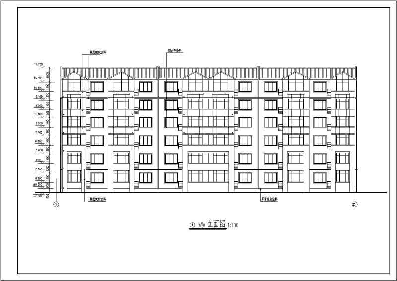 某<a href=https://www.yitu.cn/su/7872.html target=_blank class=infotextkey>地</a><a href=https://www.yitu.cn/su/7580.html target=_blank class=infotextkey>多层住宅</a><a href=https://www.yitu.cn/su/8159.html target=_blank class=infotextkey>楼</a>建筑<a href=https://www.yitu.cn/su/7590.html target=_blank class=infotextkey>设计</a>施工<a href=https://www.yitu.cn/su/7937.html target=_blank class=infotextkey>图纸</a>