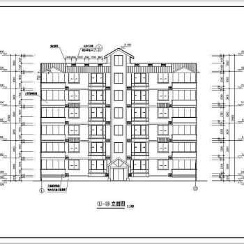 某地多层住宅楼建筑设计施工图