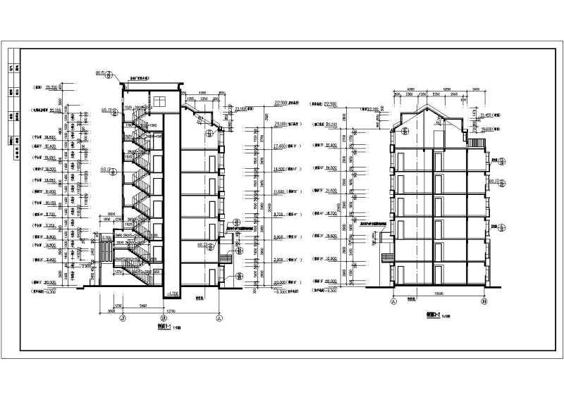 某剪力墙结构住宅<a href=https://www.yitu.cn/su/8159.html target=_blank class=infotextkey>楼</a>全套建施图