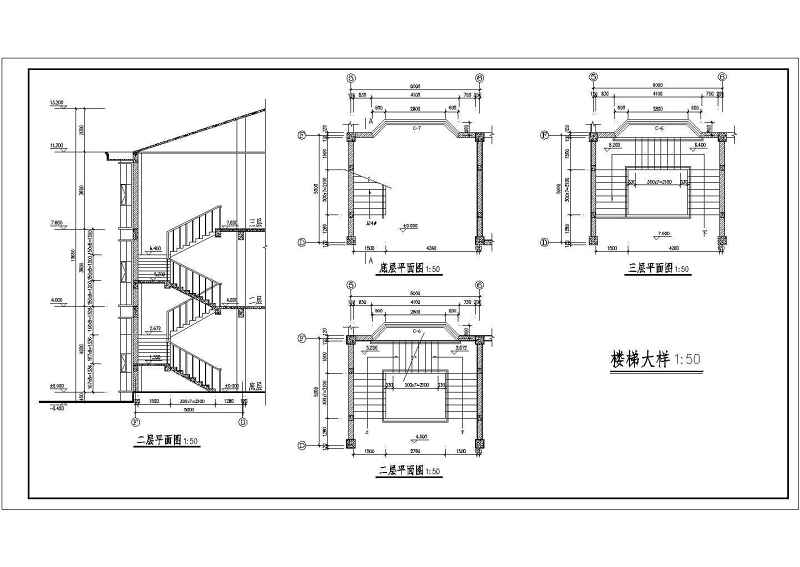 某多层<a href=https://www.yitu.cn/su/7637.html target=_blank class=infotextkey>框架</a>结构<a href=https://www.yitu.cn/su/8081.html target=_blank class=infotextkey>办公<a href=https://www.yitu.cn/su/8159.html target=_blank class=infotextkey>楼</a></a>结构<a href=https://www.yitu.cn/su/7590.html target=_blank class=infotextkey>设计</a>施工图