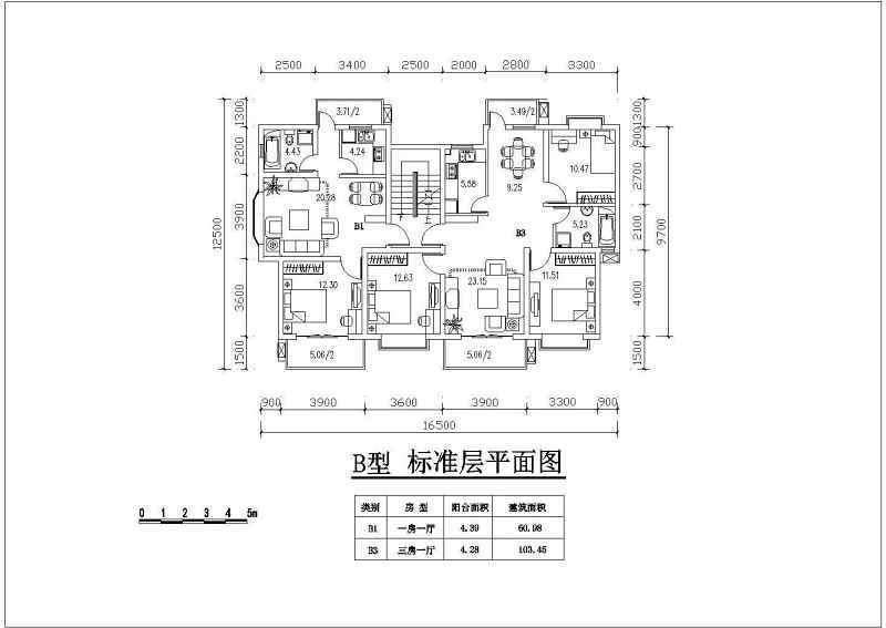 小高层<a href=https://www.yitu.cn/su/7580.html target=_blank class=infotextkey>多层住宅</a>cad施工图