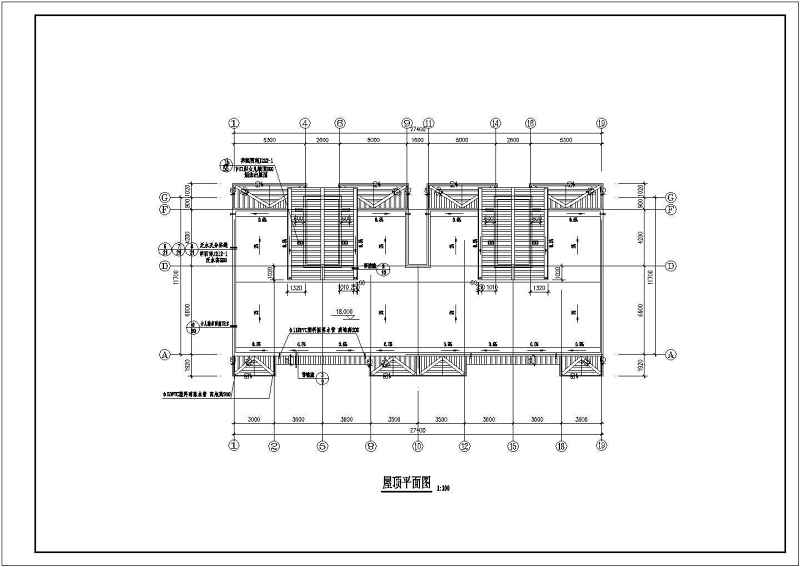 某<a href=https://www.yitu.cn/su/7580.html target=_blank class=infotextkey>多层住宅</a><a href=https://www.yitu.cn/su/8159.html target=_blank class=infotextkey>楼</a>建筑<a href=https://www.yitu.cn/su/7590.html target=_blank class=infotextkey>设计</a>施工图