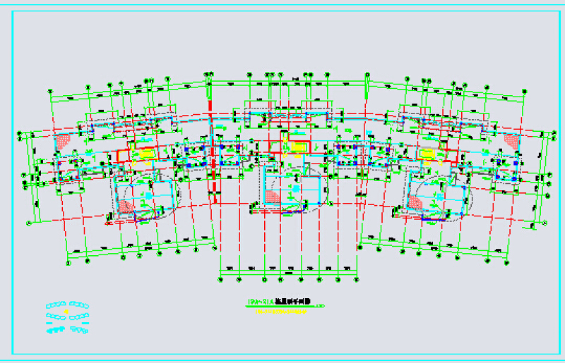 某<a href=https://www.yitu.cn/su/7872.html target=_blank class=infotextkey>地</a><a href=https://www.yitu.cn/su/7580.html target=_blank class=infotextkey>多层住宅</a><a href=https://www.yitu.cn/su/7987.html target=_blank class=infotextkey>小区</a>建筑布置及总图布置