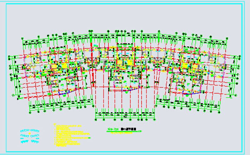 某<a href=https://www.yitu.cn/su/7872.html target=_blank class=infotextkey>地</a><a href=https://www.yitu.cn/su/7580.html target=_blank class=infotextkey>多层住宅</a><a href=https://www.yitu.cn/su/7987.html target=_blank class=infotextkey>小区</a>建筑布置及总图布置