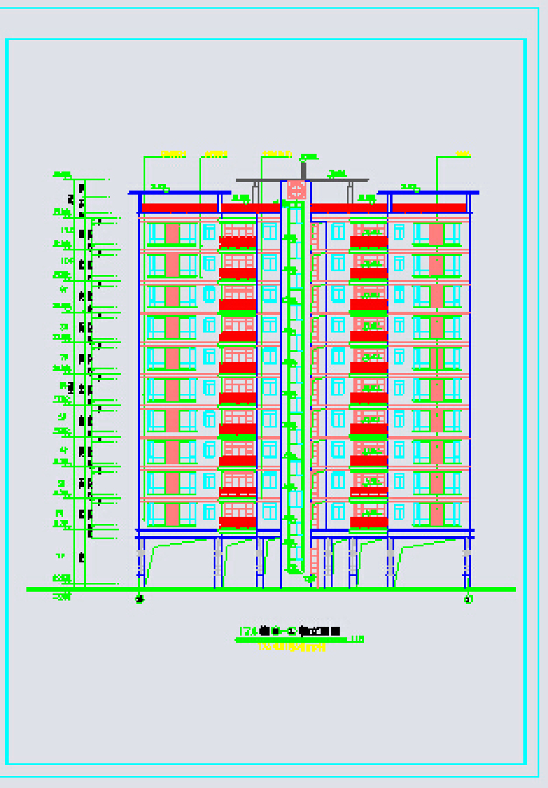 某<a href=https://www.yitu.cn/su/7872.html target=_blank class=infotextkey>地</a><a href=https://www.yitu.cn/su/7580.html target=_blank class=infotextkey>多层住宅</a><a href=https://www.yitu.cn/su/7987.html target=_blank class=infotextkey>小区</a>建筑布置及总图布置