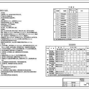 某框架结构小别墅建筑结构施工图