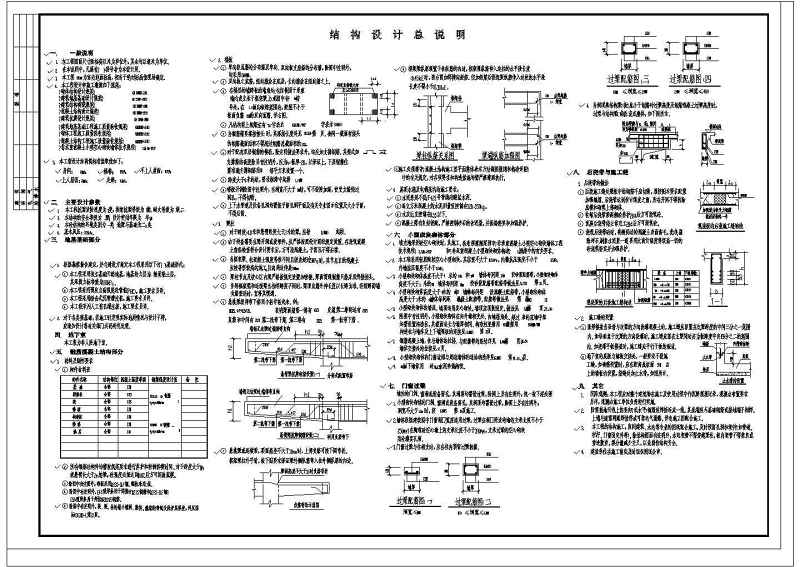 某<a href=https://www.yitu.cn/su/7637.html target=_blank class=infotextkey>框架</a>结构私<a href=https://www.yitu.cn/su/8090.html target=_blank class=infotextkey>人</a>别墅整套建筑结构施工图