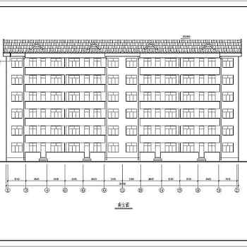 某多层简约风格住宅建筑设计施工图