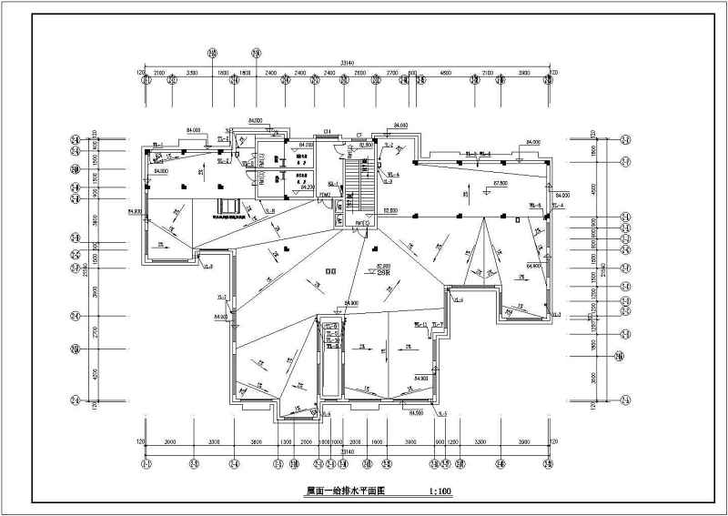 安徽某二十八层住宅<a href=https://www.yitu.cn/su/8159.html target=_blank class=infotextkey>楼</a>给排<a href=https://www.yitu.cn/su/5628.html target=_blank class=infotextkey>水</a><a href=https://www.yitu.cn/su/7590.html target=_blank class=infotextkey>设计</a>图