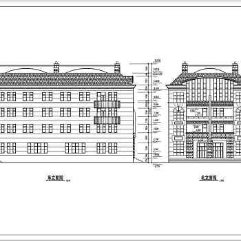 某多层砖混住宅楼建筑设计施工图