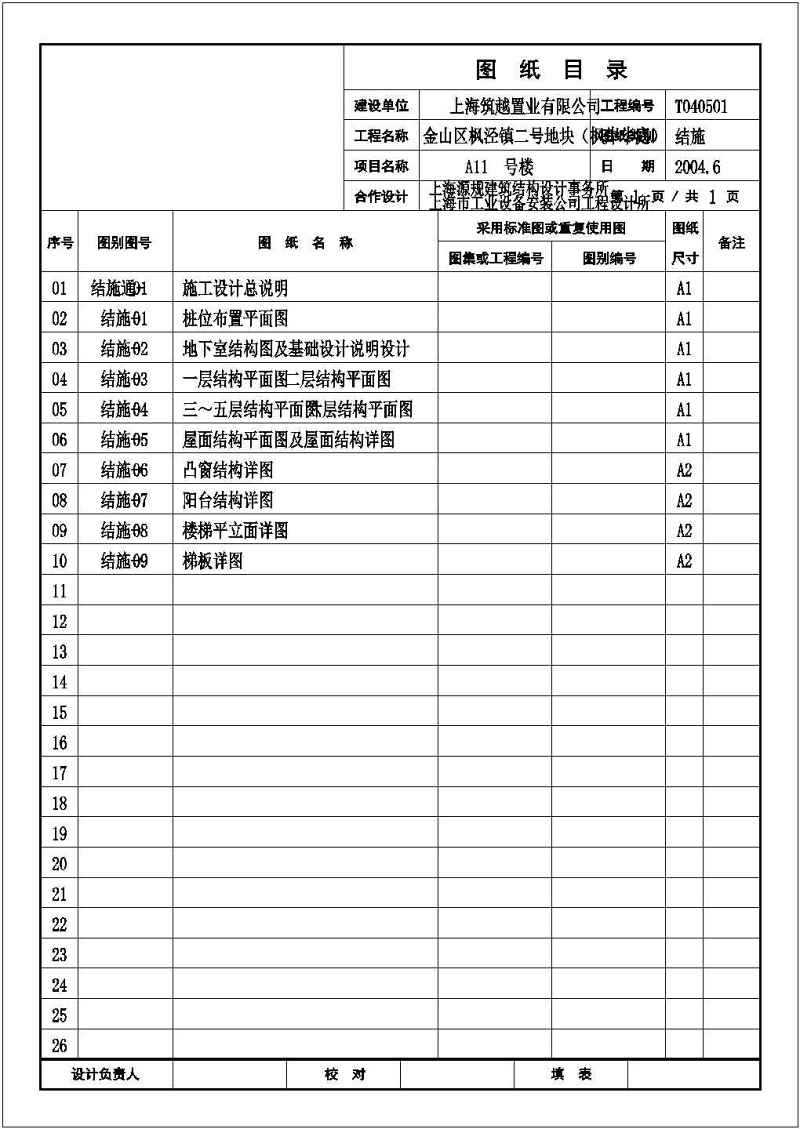 某多层砌体结构住宅<a href=https://www.yitu.cn/su/8159.html target=_blank class=infotextkey>楼</a>结构<a href=https://www.yitu.cn/su/7590.html target=_blank class=infotextkey>设计</a>施工图