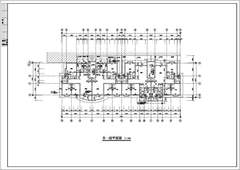 某<a href=https://www.yitu.cn/su/7872.html target=_blank class=infotextkey>地</a><a href=https://www.yitu.cn/su/7580.html target=_blank class=infotextkey>多层住宅</a><a href=https://www.yitu.cn/su/8159.html target=_blank class=infotextkey>楼</a>建筑<a href=https://www.yitu.cn/su/7590.html target=_blank class=infotextkey>设计</a>施工图