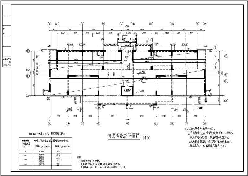 某<a href=https://www.yitu.cn/su/7872.html target=_blank class=infotextkey>地</a>十二层框剪结构住宅结构方案图（带<a href=https://www.yitu.cn/su/7872.html target=_blank class=infotextkey>地</a>下室）