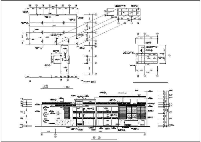 某小学5500平四层<a href=https://www.yitu.cn/su/7637.html target=_blank class=infotextkey>框架</a>结构科艺<a href=https://www.yitu.cn/su/8159.html target=_blank class=infotextkey>楼</a>全套建施图