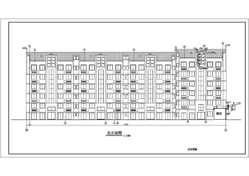 某多层<a href=https://www.yitu.cn/sketchup/huayi/index.html target=_blank class=infotextkey>花</a>园住宅<a href=https://www.yitu.cn/su/8159.html target=_blank class=infotextkey>楼</a>建筑施工图