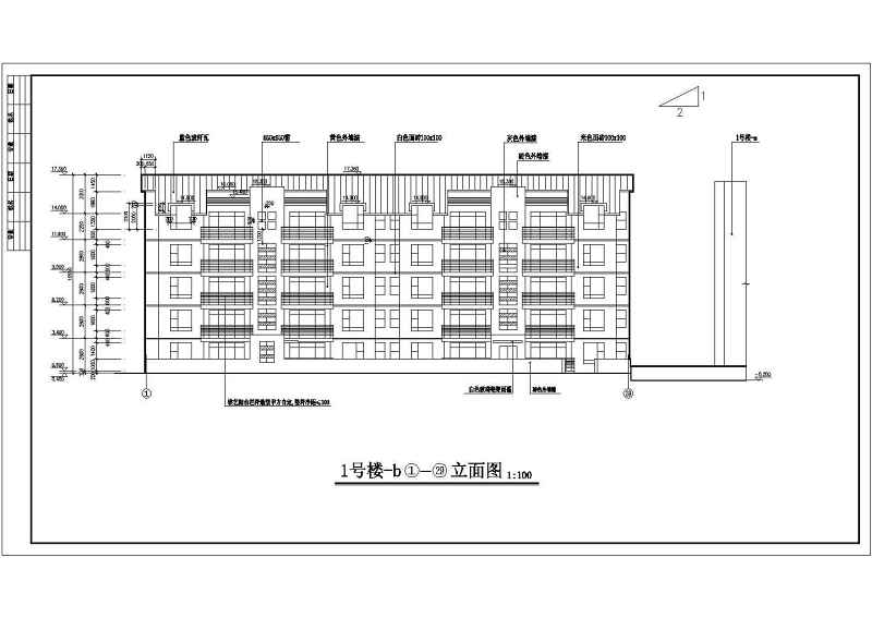 某<a href=https://www.yitu.cn/su/7987.html target=_blank class=infotextkey>小区</a><a href=https://www.yitu.cn/su/7580.html target=_blank class=infotextkey>多层住宅</a><a href=https://www.yitu.cn/su/8159.html target=_blank class=infotextkey>楼</a>建筑<a href=https://www.yitu.cn/su/7590.html target=_blank class=infotextkey>设计</a>施工图